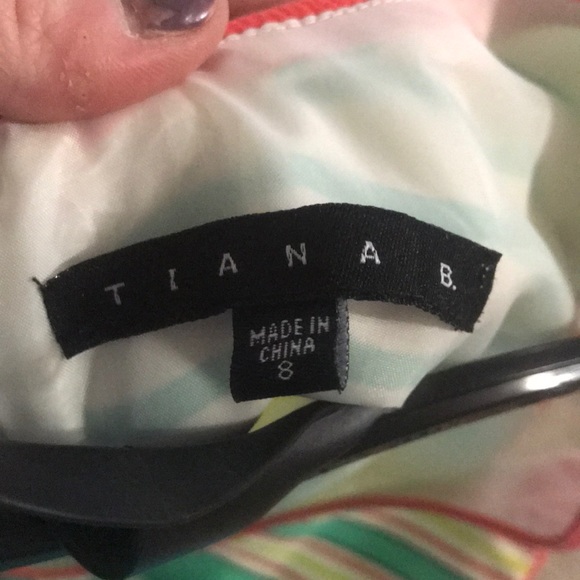 Tiana B. Spring striped dress - Picture 5 of 5